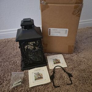 Rare Longaberger Wrought Iron Dogwood Latern - Brand New In Box!